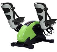 Rehabilitation Bicycle, Stationary Foot Pedal Exerciser Cycle Bike, Portable Upper and Lower Extremity Physiotherapy Equipment, Resistance Adjustable(A)