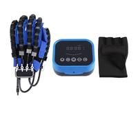 Rehabilitation Gloves for Finger and Hand Function Rehab Equipment, Hand Paralysis Hemiplegia Treatment Stroke Recovery Product, Electric Robotic Gloves(Left,Large)