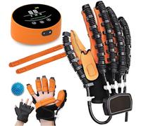 Rehabilitation Robot Glove for Stroke Hemiplegia, Stroke Hand Splint Recovery Equipment, Fingers Strength Training Device, Therapeutic Physio Productes for Stiff Finger Joints and Pain A Right M