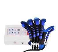 Rehabilitation Robot Glove for Stroke Hemiplegia, Stroke Hand Splint Recovery Equipment, Fingers Strength Training Device Therapeutic Physio Productes(Left,Large)