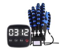 Rehabilitation Robot Glove for Stroke Recovery Hand Function Training Device Hemiplegia Finger Orthotics Support for Grip Strength Training and Daily Physical Therapy Exercises(Right,S)