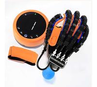 Rehabilitation Robot Gloves for Stroke Hand Therapy, Pulse Massage Hand Trainer, USB Rechargeable for Arthritis and Hemiplegia Patients