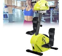 Rehabilitation Therapy Exercise Bike with Leg Guards, Adjustable Resistance for Passive/Active Modes, 10-Speed Settings & 30-Min Auto Stop for Home Physical Therapy