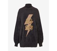 Rehall BOLD-R Sweatshirt Black Pink Gold Women - M