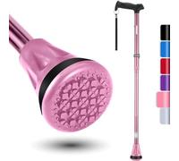 REHAND Walking Cane - Foldable, Adjustable, Collapsible Walking Canes for Men & Women, Heavy Duty All Terrain Tip, with Travel Bag | Walking Sticks for Seniors & Adults