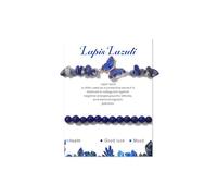 REHANDLE 2Pcs Butterfly Bracelet Healing Bracelets for Women Beads Bracelets Butterfly Bracelets for Women 6mm Natural Stone Bracelet Layered Anxiety Bracelet Butterfly Jewelry for Women, One Size