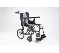 Rehasense Icon 35 LX Transit Wheelchair - Folding Manual Wheelchair (50cm Seat Width)