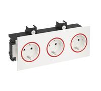 Rehau by OBO SIGNA Wall Outlet (WCD Switchgear) (European Socket) - 6121036
