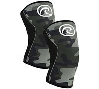 Rehband 7mm Power Max Knee Compression Sleeve for Strength Sports, Competition Grade, Neoprene Knee Sleeves for Bodybuilding & Heavy Powerlifting, Colour:Camo - 1 Pair, Size:Medium