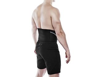 Rehband Back Support Black, Lower Back Support Belt made of 5mm SBR/Neoprene, Stabilization Belt for Back & Lumbar Spine for Sports & Daily Life