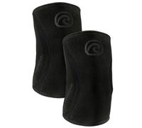 Rehband Elbow 5mm Compression Sleeve, Neoprene Elbow Sleeves for Weightlifting, Anatomical Design, Non-Slip & Close Fitting, Elbow Support Unisex, Colour:Carbon/Black - 1 Pair, Size:Small