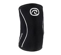 Rehband Elbow 5mm Compression Sleeve, Neoprene Elbow Sleeves for Weightlifting, Anatomical Design, Non-Slip & Close Fitting, Elbow Support Unisex, Colour:Black, Size:XX-Large