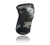 Rehband Rx Knee Sleeve 7 mm Knee Support, Camo/Black, XS