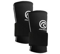 Rehband RX Wrist Support Power Max, 3-in-1 Neoprene Sleeve + Wrap for Strength Training, Protects during Kettlebell Training, stabilizes wrist, forearm protection, Colour:Black, Size:Large