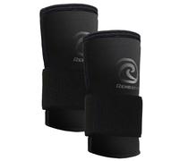Rehband RX Wrist Support Power Max, 3-in-1 Neoprene Wrist Sleeve + Wrist Wrap for Strength Training, Protects during Kettlebell Training, stabilizes wrist, Colour:Carbon/Black, Size:Small