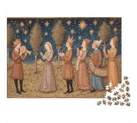 Rehearsing Band Puzzle 1000pcs (75x50cm) Puzzles, Die Für Erwachsene Und Personen Ab 14 Jahren Geeignet Sind