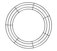 Reheyre Floral Hoop Wreath, Metal Floral Hoop Centerpiece, Wedding Circle Backdrop Stand Frame, Wreath Macrame Metal Floral Hoops for DIY Wedding Nursery Indoor Outdoor Party Decoration Black 40