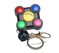 Reheyre Mini Game Machine Keychain Ornament Cartoon with Bell, Fashion Keychain Pendant, Stress Relief Plastic Whack-a-mole Game Console Keychain for Birthday Party,Party Gifts for Kids Children Adul
