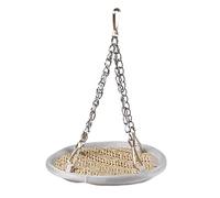 Reheyre Pet Small Animal Hanging Hammock, Small Pet Cage Hammock, Guinea Pig Rat Hammock Hamster Hanging Hammock, Pet Hammock Hamster Hanging Toy for Ferret Parrot Rat Chinchilla Beige