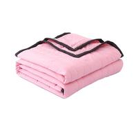 Rehmanniae Cooling Blanket for Summer, Summer Blankets, Cooling Throw Blanket, 150x200cm Thin Cooling Blanket, Light Weight Cooling Comforter Machine Washable for Sleep, Nap, Travel, Pink