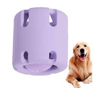 Rehmanniae Tennis Tumble Puzzle Toy with Small Tennis Balls for Dogs, Interactive Training Toy, Purple
