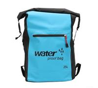 Rehoetom 25L Outdoor Backpack for Hiking and Mountaineering, Foldable Waterproof Design with PVC Mesh Fabric, Lightweight Travel Rucksack for Camping and Trekking(blue 25L)