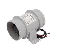 Rehoetom 3 Inch 12V DC Inline Blower For Boats - High Airflow Marine Air Circulation Fan With Silent Operation And Erosion Resistant Design For Yacht Cabin