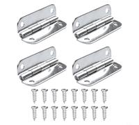 Rehoetom 4Pack Cooler Hinges Replacement with Screws, Stainless Steel 304 for Igloo Ice Chests and Coolers - Fits 25 to 165 Quart Rectangular Models