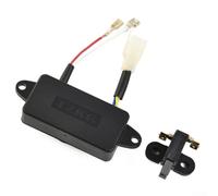 Rehoetom AVR Automatic Voltage Regulator Rectifier for Single-Phase 2KW-3KW Generator, Xh 2.54mm Connector, Black, 110 * 38 * 35mm with Carbon Brush or Fuel Filter(A)