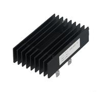 Rehoetom Bridge Rectifier 100A 1600V High Power 2-Phase Diode for Industrial Electrical Equipment, Plastic + Metal Rectifier with 10 x 6 x 4 cm Size, Black