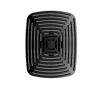 Rehoetom Car Air Vent Wind Deflector for Adjustable Retractable Airflow Direction Control Compatible with Most Car AC Vents 360° Rotation Black ABS Material(Small)