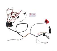 Rehoetom Children Electric Car Wiring Kit with 2.4G Remote Control Receiver, Electric Controller for DIY Modification of Ride On Cars, Compatible with 6V and 12V(RX19 12V 4WD)