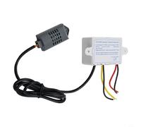 Rehoetom Digital Humidity Controller with Sensor for N665227 Filter Replacement, Programmable Hygrostat with 12V/24V/220V Input, 0-99% For RH Range, ±2% Accuracy, On/Off(220V)