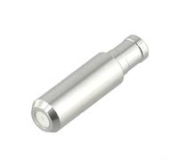 Rehoetom EDM Drill Ceramic Electrode White Ceramic Punch Guide Rail 0.15-3.0mm for CNC Electrical Discharge Machines, 30 mm Length, Silver(0.5mm)
