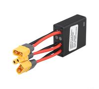 Rehoetom Electric Dual Battery Parallel Module 10-100V 40A with Balanced Discharge for E-For Bike, Aluminum Housing, XT60H-M Interface, 50x19x45mm