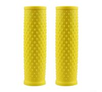 Rehoetom Electric Scooter Handlebar Grips for/Pro Series, Rubber Non-Slip Grip Pair 120 x 35 mm with Shock Absorption, Comfortable Ride on Rough Terrain(Yellow)