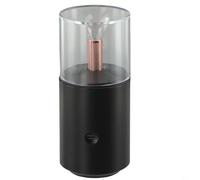 Rehoetom Essential Oil Diffuser for homes Air - Candle Shape Humidifier with Automatic Shut Off, Whisper Quiet Mist Machine, USB Powered Aromatherapy Decor for Tabletop(Black)