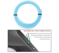 Rehoetom Internal Cable Routing Housing Tube for Derailleur and Brake Cables, .7x2.2mm & 2.3x2.9mm PVC Guide with Lube, White/Blue ()(2.3x2.9mm blue)