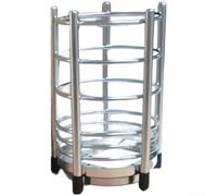 Rehoetom Kitchen Utensil Organizer Stainless Steel Chopstick Holder Featuring Detachable Water Tray And Silicone Anti Slip Base For Stable Placement And Fast Drying(304)