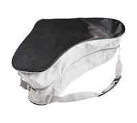 Rehoetom Large Capacity Ice Skate Bag for Roller Skates and Inline Skates, 39x42x20cm Nylon Sport Duffel with Adjustable Shoulder Strap, Waterproof Tear-Resistant(Black)