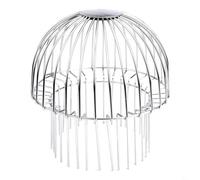 Rehoetom Leaf Guard Mesh Cover for Gutters for No Collapse Drain Protection in Heavy Rain Conditions(160MM)