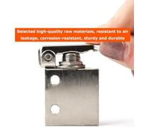 Rehoetom Mechanical Pneumatic Valve 2 Position 3/5 Way Brass Push Button Air Control Valve for Industrial Use, Compatible with TAC2-41V TAC2-31P TAC2-4P Models(TAC2-31P (Spoon))