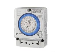 Rehoetom Mechanical Timer Switch TB388, 24-Hour Control, 110-230VAC for Relay with 300-Hour Power Outage Compensation, 96 Settings, for Industrial Equipment, Household(110-230VAC)