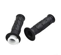 Rehoetom Motorcycle Handlebar Grip Set with Throttle Cable for GY6 125-150CC Scooters, Moped Replacement Part Compatible with For ATV For Bike, 2-Piece Rubber & Metal Kit