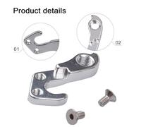 Rehoetom Rear Derailleur Hanger for Trek Bicycles For 7.2 For FX 7.3 For FX 7.4 For FX 7.5 For FX 7.6 For FX 9 Series 2010-2013 Models Steel Tail Hook #322175(Black)