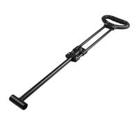 Rehoetom Replacement Pull Handle for Camping Trolley Wagon Cart, Telescoping Handle 21.3-31.1 in, 6.7 in Handle Width, Compatible with Square Metal Frame Half-Folded
