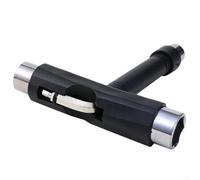 Rehoetom Skateboard T-Type Wrench Tool, Multi-Function Skateboard Screwdriver for Tightening Truck Axle Base Plate, For Durable Steel and ABS Construction, Lightweight