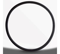 Rehoetom Solid 700x23C Tire for Road, Fixed Gear & Urban Bikes - Tubeless Vacuum PU Tire, Puncture-Proof, 410g, Black/White/Red/Blue(Black)