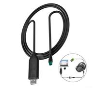Rehoetom USB-CAN Programming Cable for BBS01/BBS02/HD -Drive E-For Bike Motors - 1100mm Black Motor Tuning Cable Compatible with MMG.320/.321/.340/.3