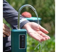 Rehoetom Waterproof Fishing Water Dispenser with Oxygenation & Automatic Pumping for Live Wells, Bait Mixing - Integrated Sensing Technology, ABS Construction,(Green)